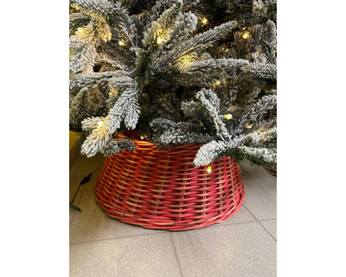 Корзина для декорирования основания елки Kerstboomhuls Sleeve (Ratan Red)