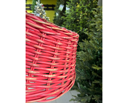 Корзина для декорирования основания елки Kerstboomhuls Sleeve (Ratan Red)